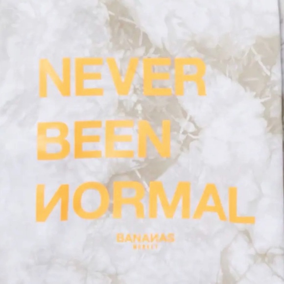 Bananas Monkey Men's Hoodie Never Been Normal Ac family Heavyweight - Picture 4 of 6